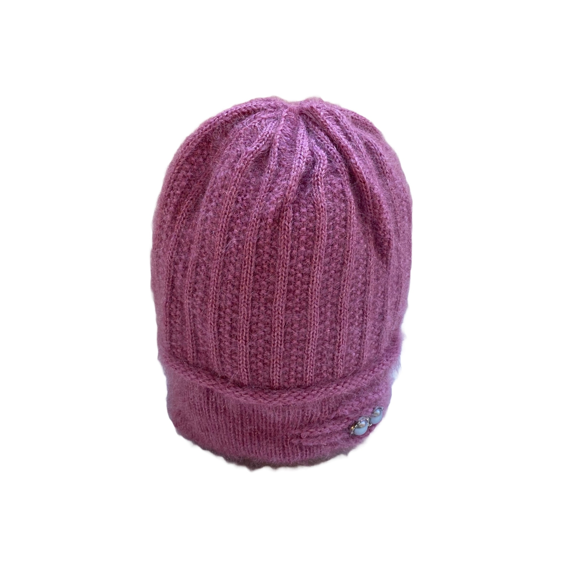 Imagine pentru Caciula dama de iarna cu captuseala, fina, elastica si moale, marime universala, culoare Roz