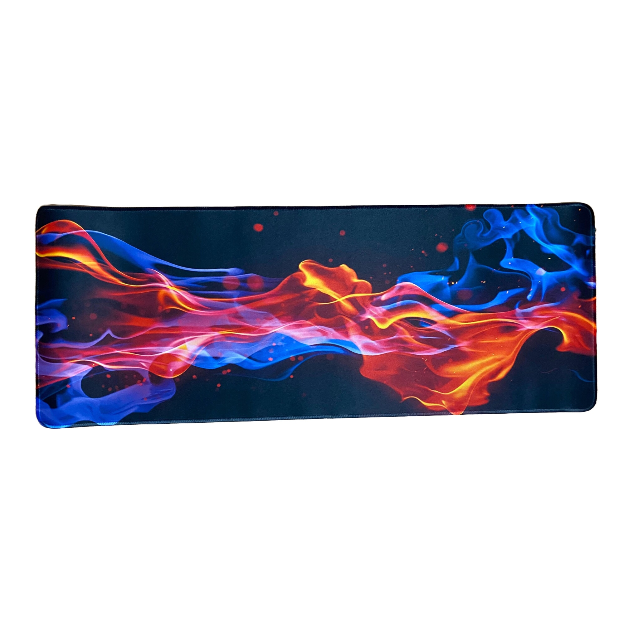 Imagine pentru Mousepad format Deskmat pentru gaming, Fire in the Darkness, 800 x 300 x 2 mm
