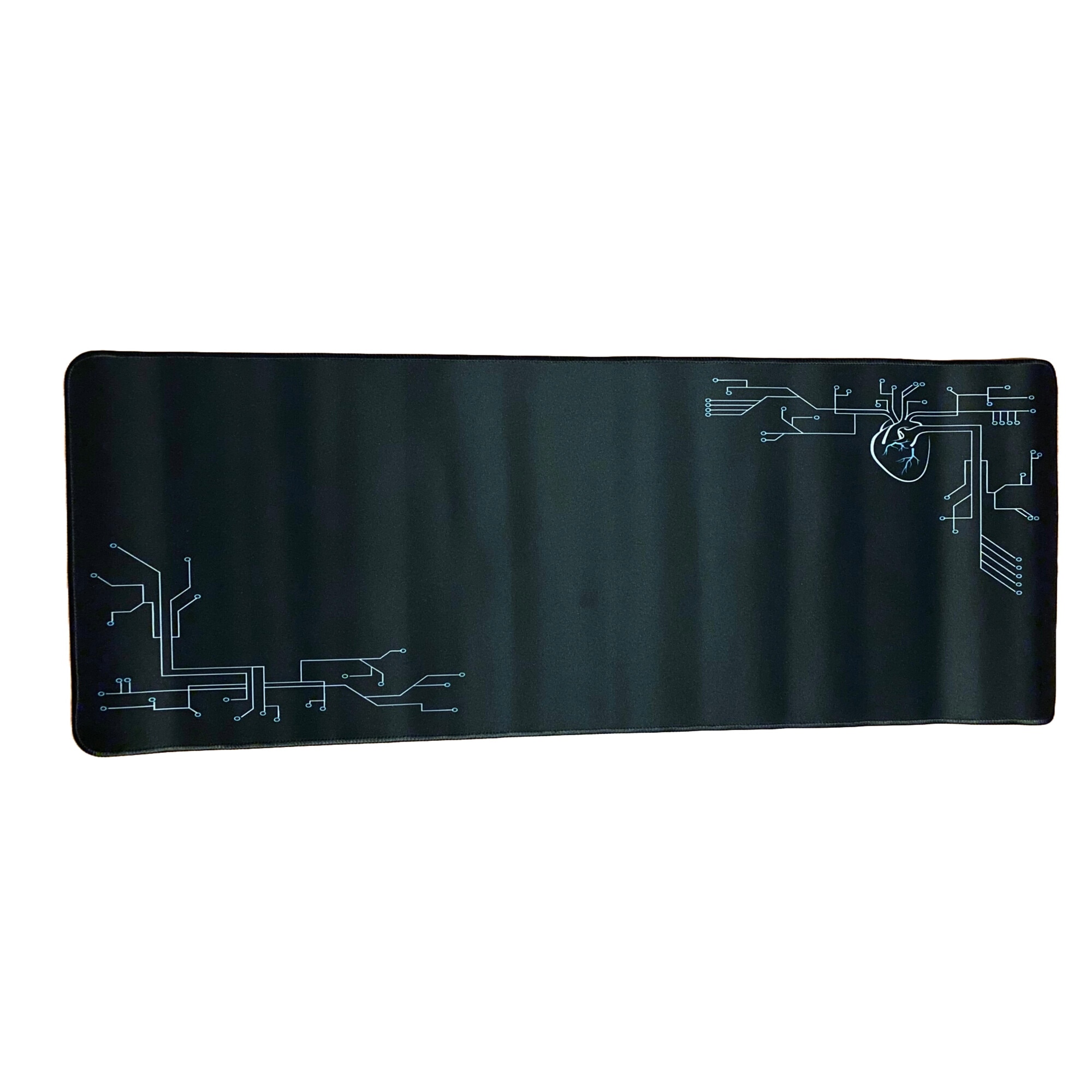 Imagine pentru Mousepad format Deskmat pentru gaming, Heart of Technology, 800 x 300 x 2 mm