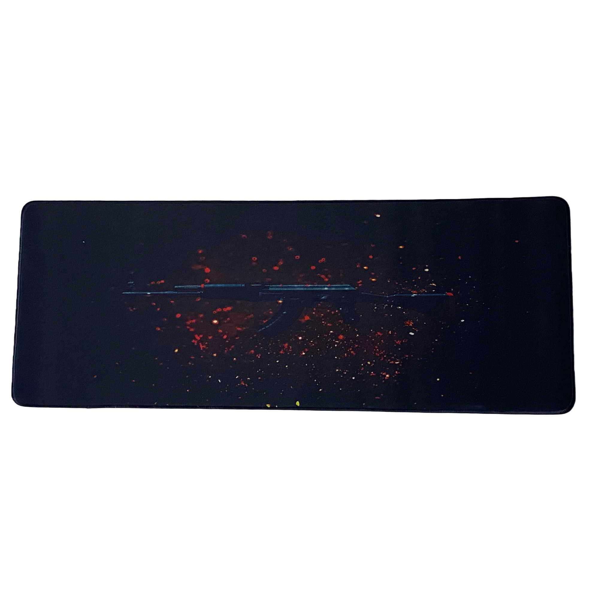 Imagine pentru Mousepad format Deskmat pentru gaming, K Automatic Gun 800 x 300 x 2 mm