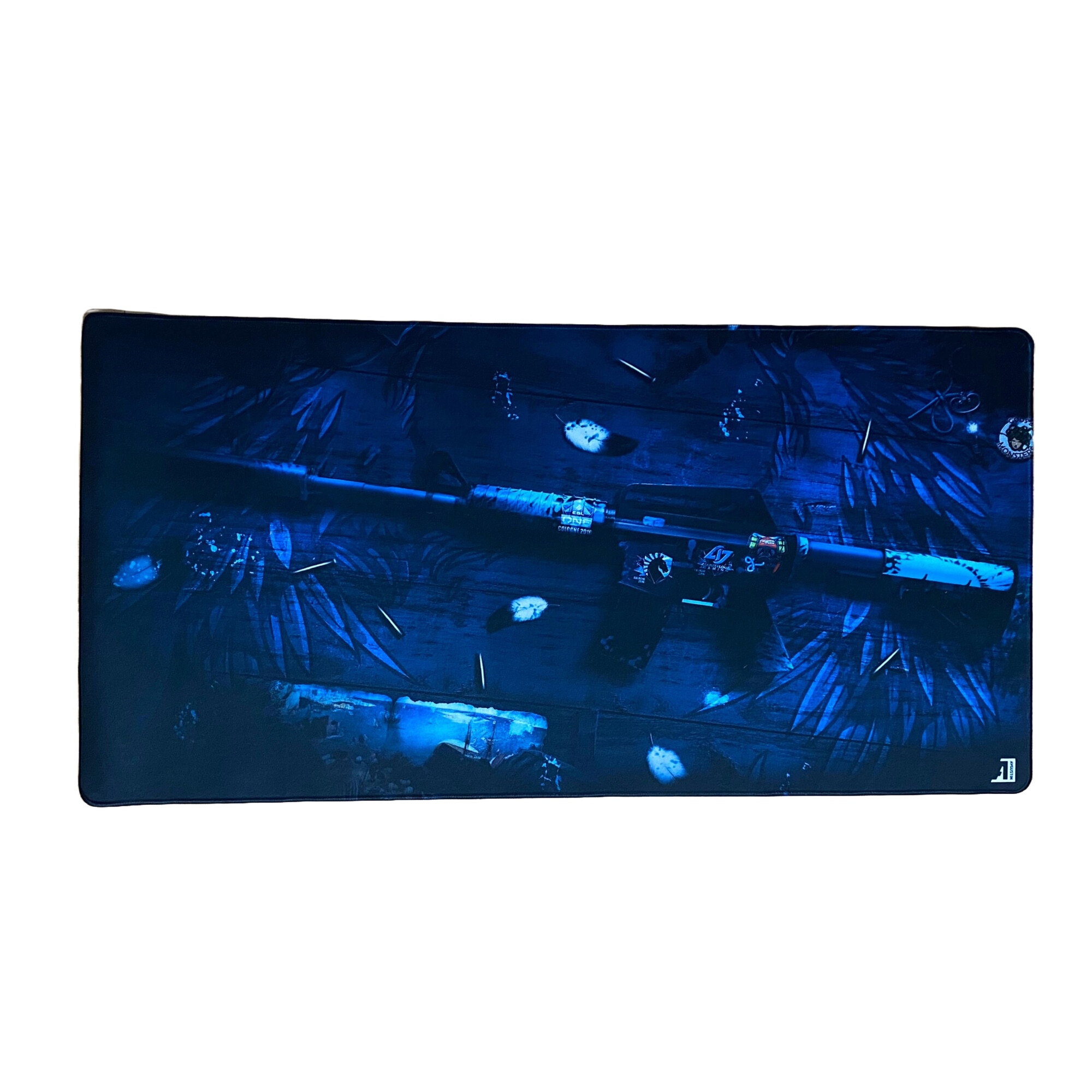 Imagine pentru Mousepad format Deskmat pentru gaming, M4A1 Rifle, 1000 x 500 x 3 mm