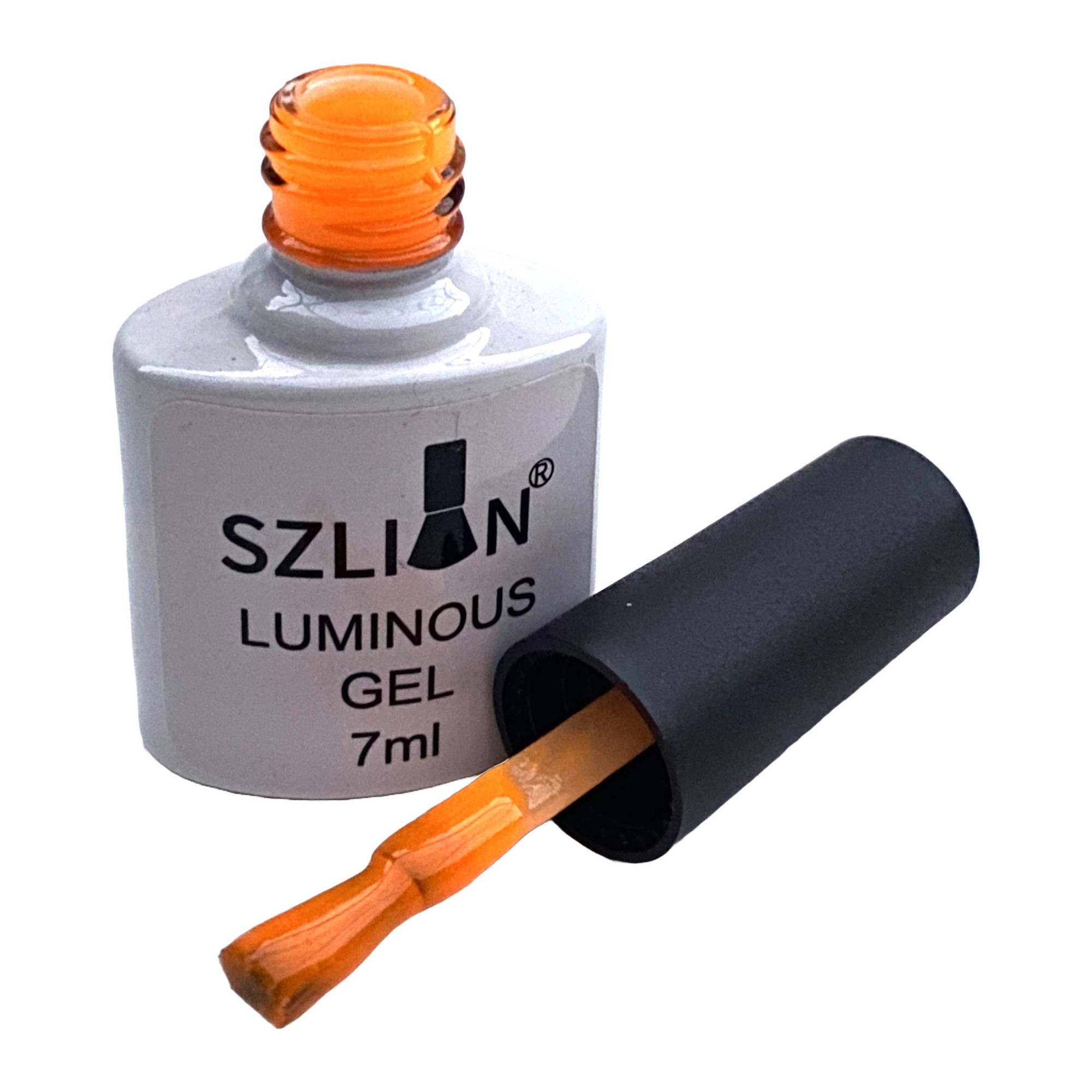 Imagine pentru Oja de tip Gel luminos pentru unghii, 7 ml, culoarea nr 7, Coral